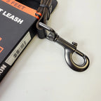 Black Leather Dog Leash for Harley-Davidson (MPC260-08)