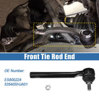 2pcs Front Tie Rod Ends ES800224 for Honda Odyssey 