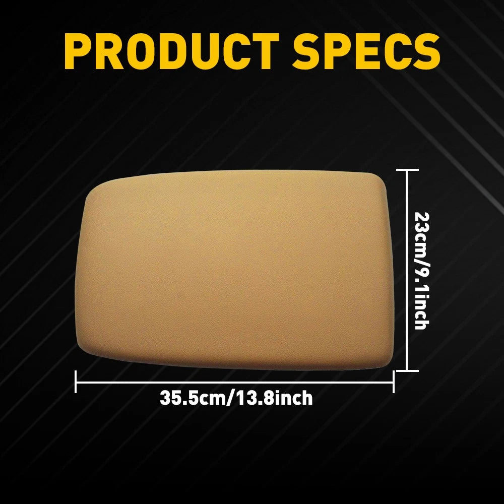 Center Console Armrest Lid Cover for Toyota Highlander (2008–2013) Beige