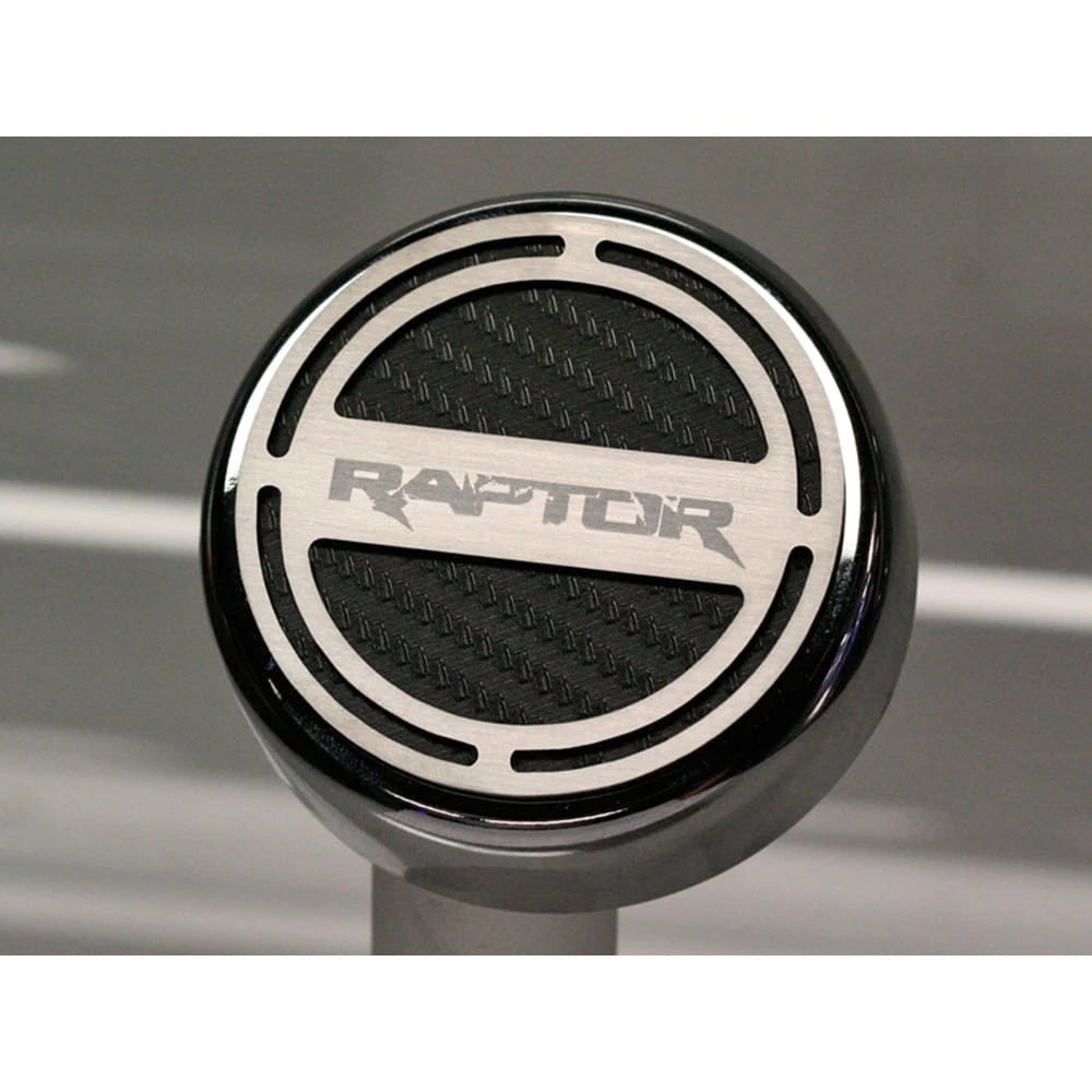 6pc Raptor Cap Covers w/Yellow Solid Vinyl Inlay&Brushed Accent for 11-14 F-150