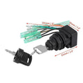 Ignition Key Switch Assembly for Suzuki Outboard DT200 DT225 DF30 (1990–2023)