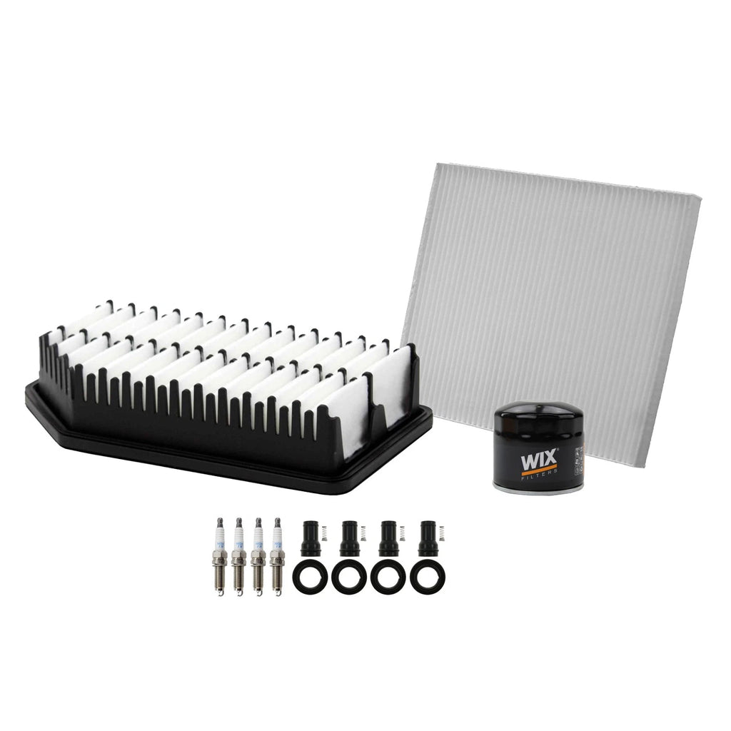 Tune Up Kit with NGK Spark Plugs & Boots for Accent Rio Veloster (2011–2017)