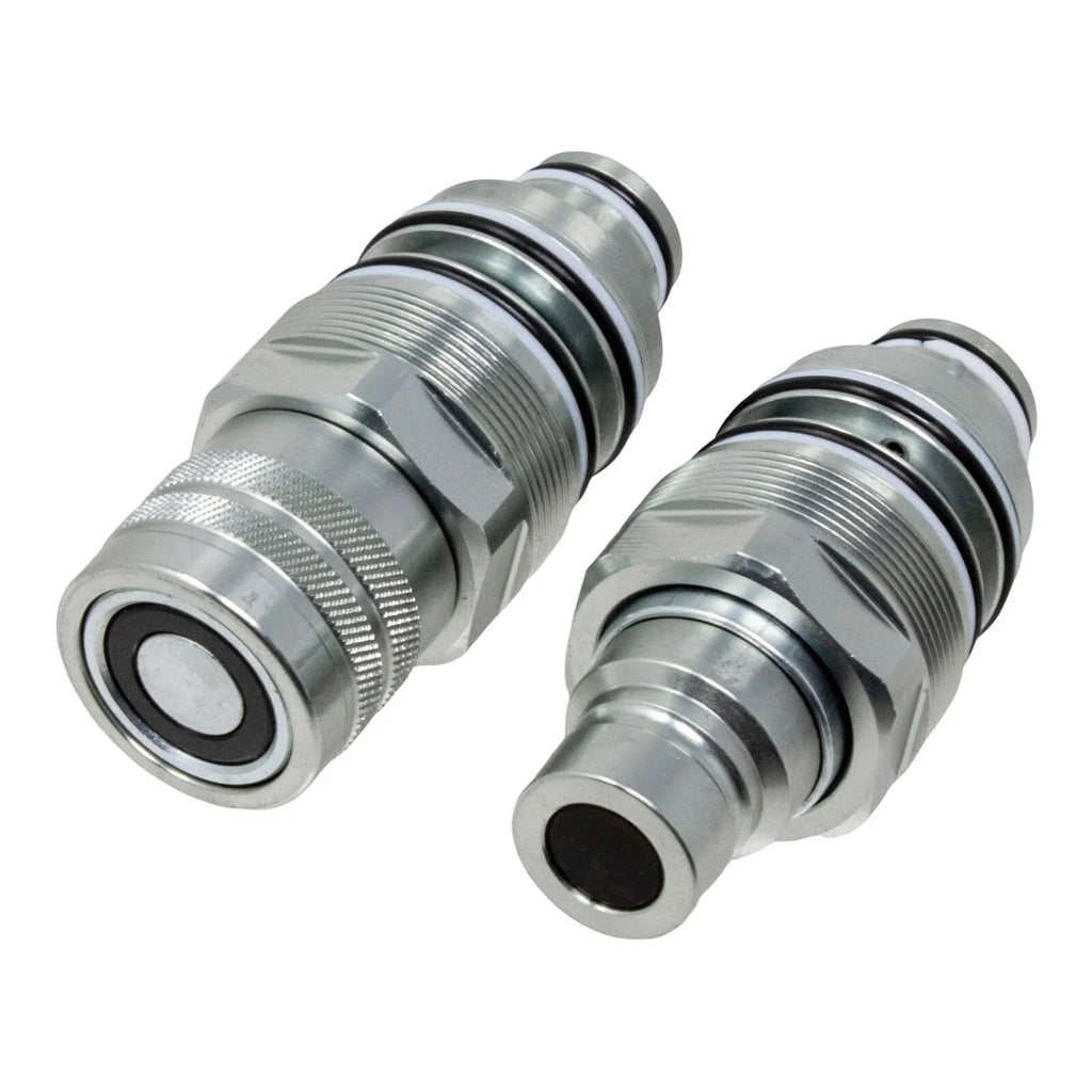 2x Flat Face Coupler Kit for Bobcat (1998–2024)