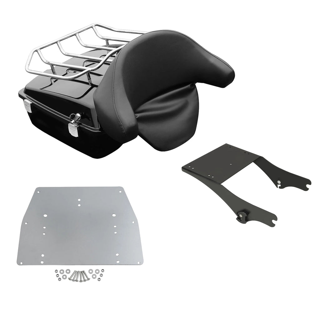 Trunk Backrest Mounting Rack Plate for Harley Touring (1997–2008)