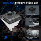 Engine Coolant Reservoir with Cap for Buick Lucerne 3.9L (2009–2011) 603-237