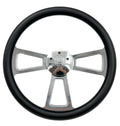 18 Inch Steering Wheel Carbon Fiber Vinyl Wrap for Peterbilt Kenworth (2005–2015)