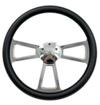 18 Inch Steering Wheel Carbon Fiber Vinyl Wrap for Peterbilt Kenworth (2005–2015)