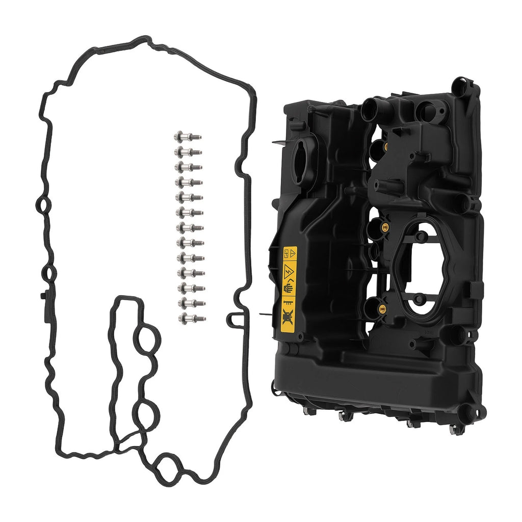 Engine Valve Cover for Mini Cooper F54 F55 (2014-2023) Black Plastic