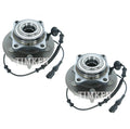 Set of 2 Rear Wheel Bearing and Hub Assemblies for Ford Lincoln 4WD
