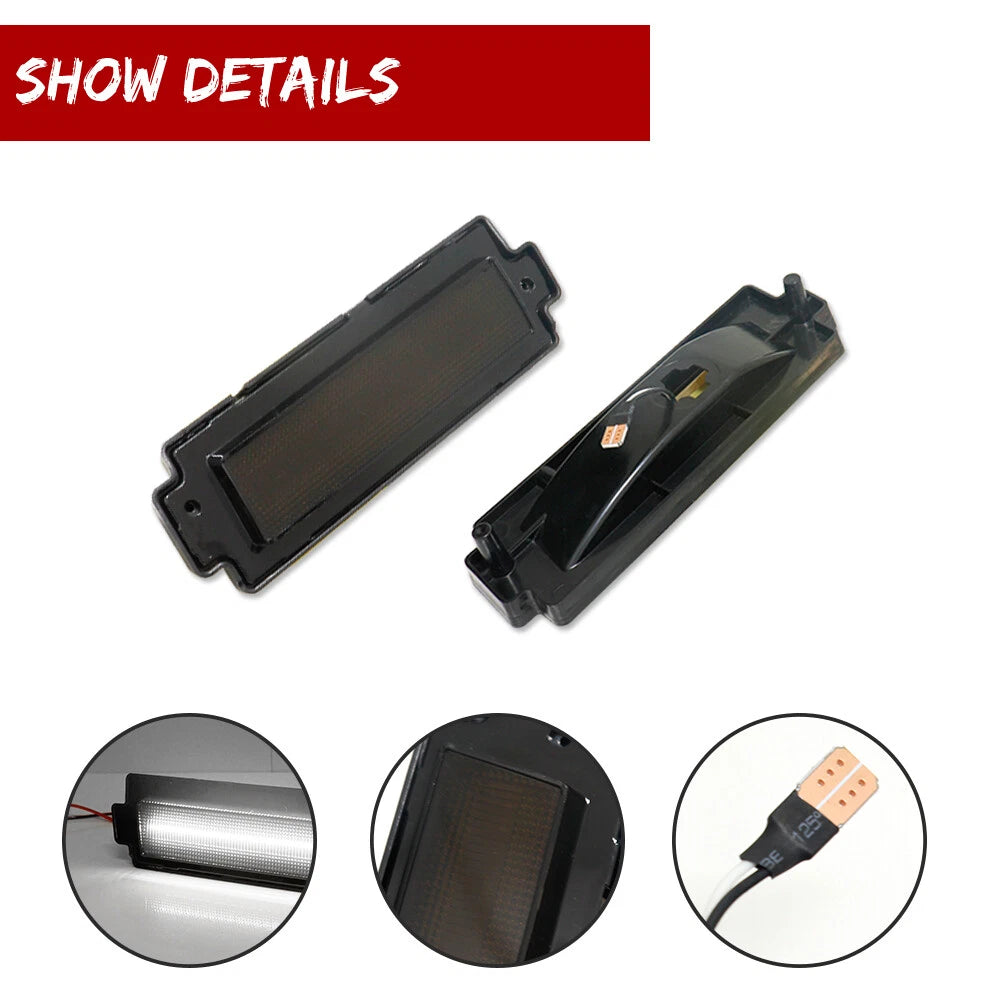 LED Rear Bumper Side Marker Light for Chevy Monte Carlo SS (1981–1988)