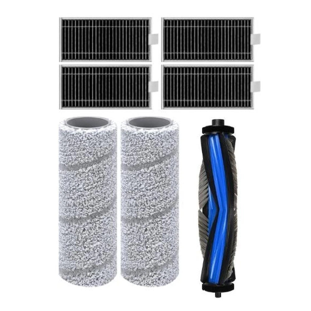 Accessory Kit for Ecovacs X11 OMNICYCLONE (1 Main Brush, 2 Mop Rollers, 4 Filters)