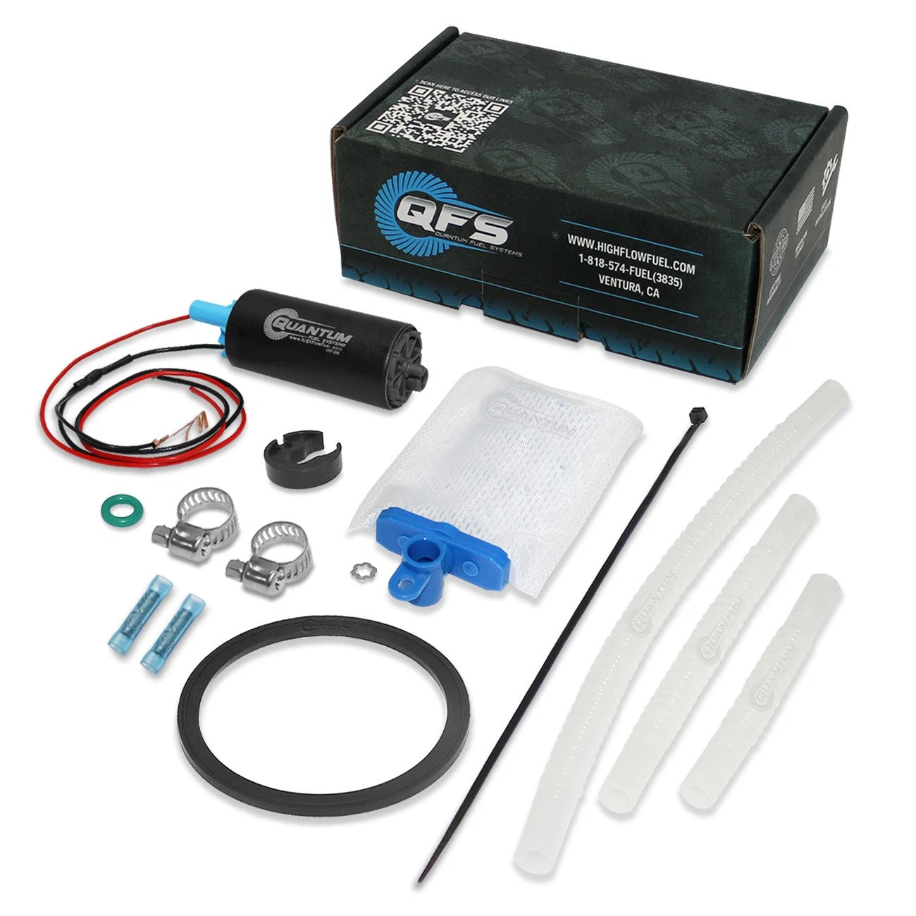 QFS EFI Pump + Tank Gasket + Strainer for Husqvarna KTM (2022–2023)