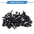 50 Pcs Fender Liner Splash Shield Bumper Cover Screw for Honda Accord (2006–2007)