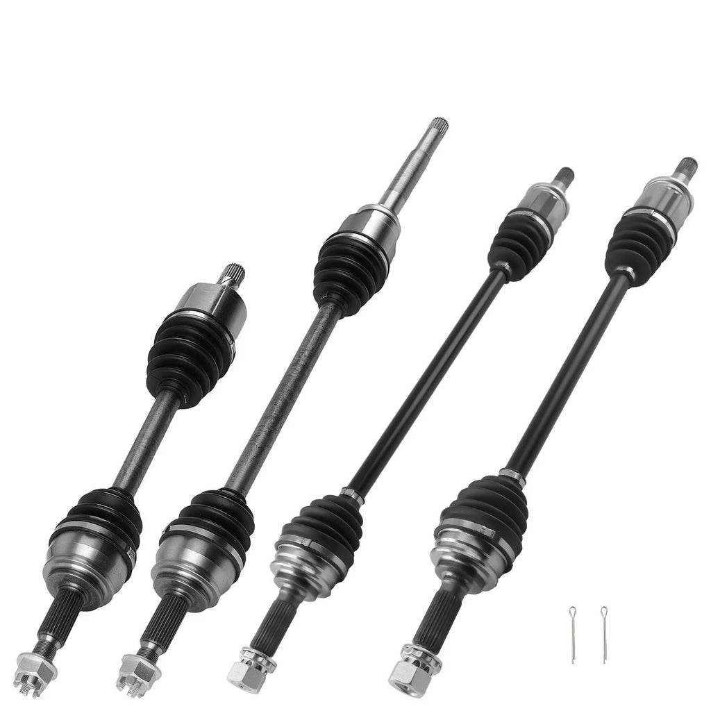 Set of 4 CV 4WD Axles for Jeep Patriot (2014–2015) & Jeep Compass (2007–2017)