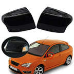 Glossy Black Rearview Mirror Cover for Ford Focus (2005-2008)