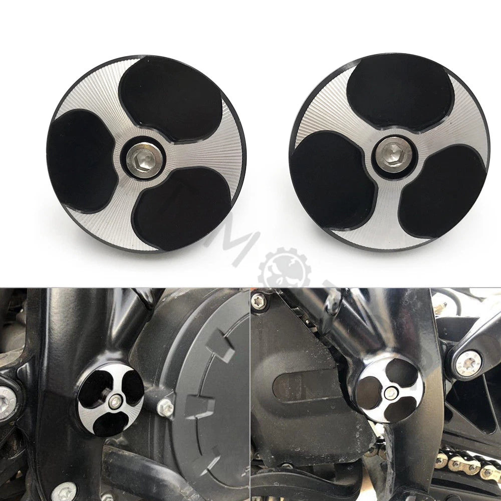 CNC Frame Hole Cover Cap Plug for KTM 1050 Adventure 1290 Super Adventure (2015–2018)