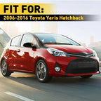 2Pcs Roof Drip Moulding for Toyota Yaris Hatchback (2006–2011)