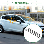 Set of 4 Weatherstrip Window Seal No.DK5150650C for Ford Fiesta (2009–2013)
