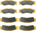 Set of 4 MC Front Rear Brake Pads for Yamaha Wolverine RMAX2 RMAX4 1000 (2021–2023)
