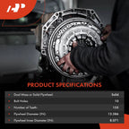 Clutch Flywheel for Ford F-250 Super Duty (2003–2010) 10 Holes 155T