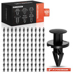 Set of 100 Nylon Bumper Fascia Flares & Air Dam Retainer Clips for GMC