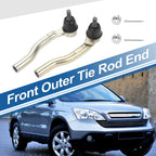 2X Front Outer Tie Rod Ends for Honda Fit (2015–2020) No. 53540T5R003