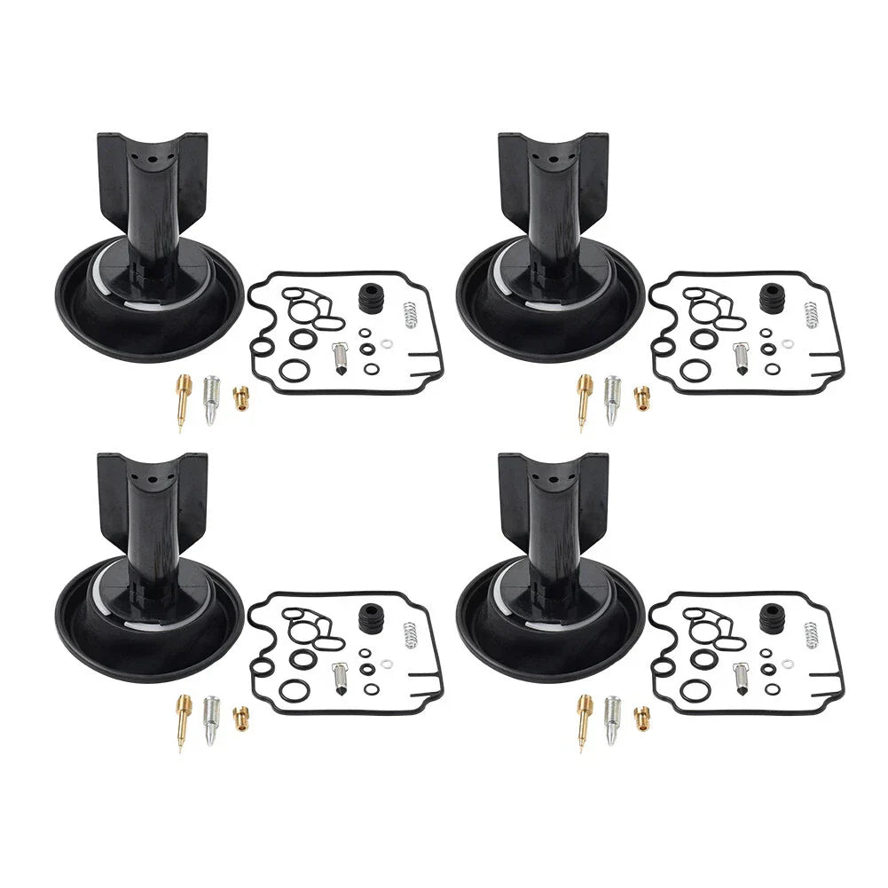 4 x Carburetor Repair Kits for Yamaha FZR1000 EXUP (1989-1995)