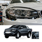 Front Fog Light Frame Cover for Ford Ranger (2015) Right Silver