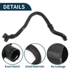Radiator Hose Coolant Pipe for Audi A3 (2003–2012) 1K0121086N Rubber Black
