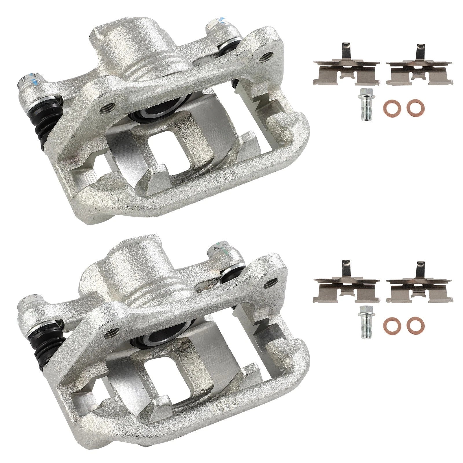 Set of 2 Rear Brake Calipers for Chevrolet Spark EV (2014–2016)