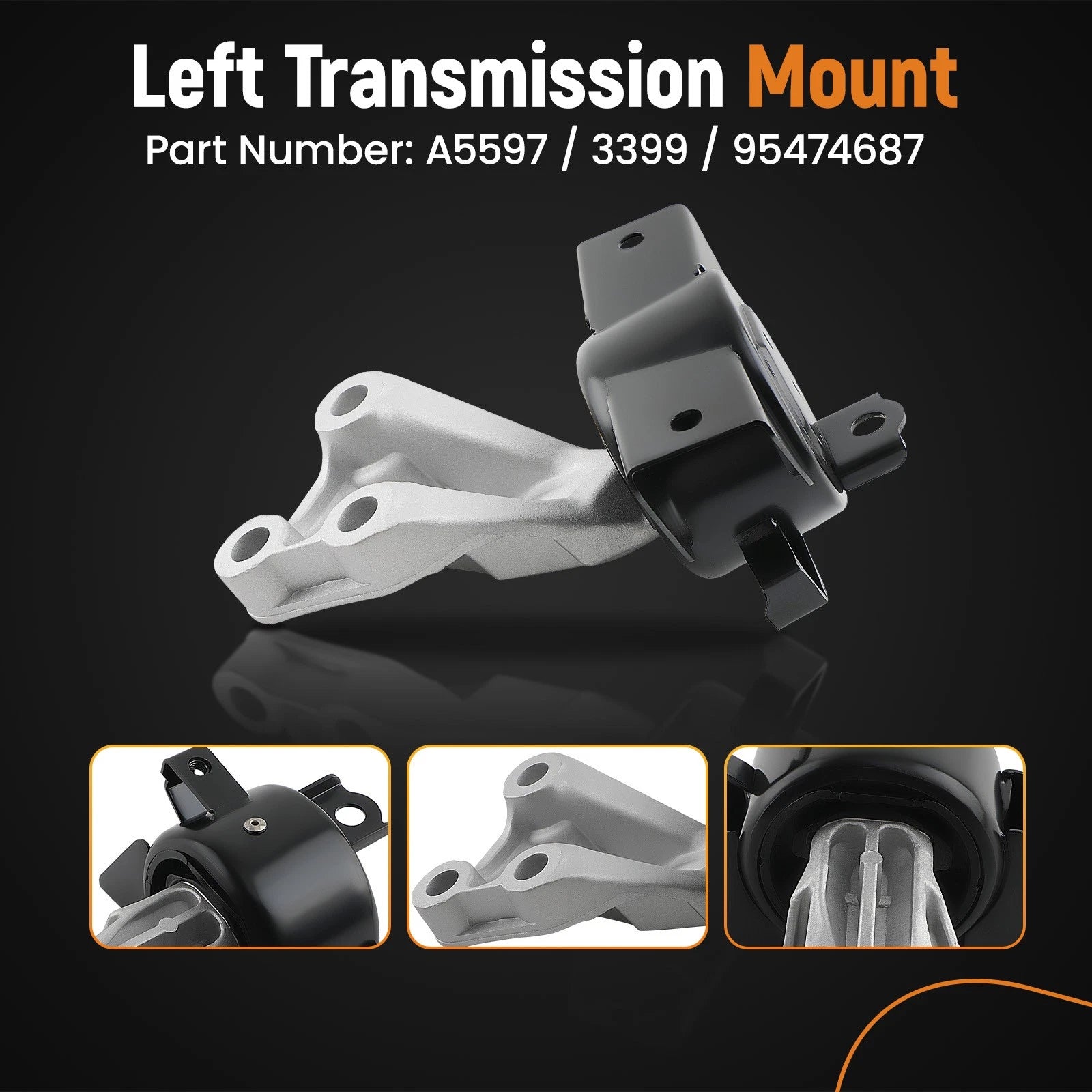 3X Engine Motor Mounts for Chevrolet Sonic (2013-2016)