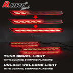 LED / Rear Bumper Brake Light Turn Signal Light for Toyota Land Cruiser J300