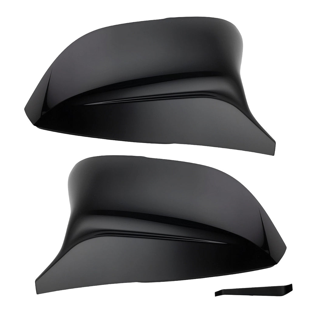 Side Mirror Cover Caps for Infiniti Q50 Q60 Q70 (2014–2022) 963734GA0H ABS