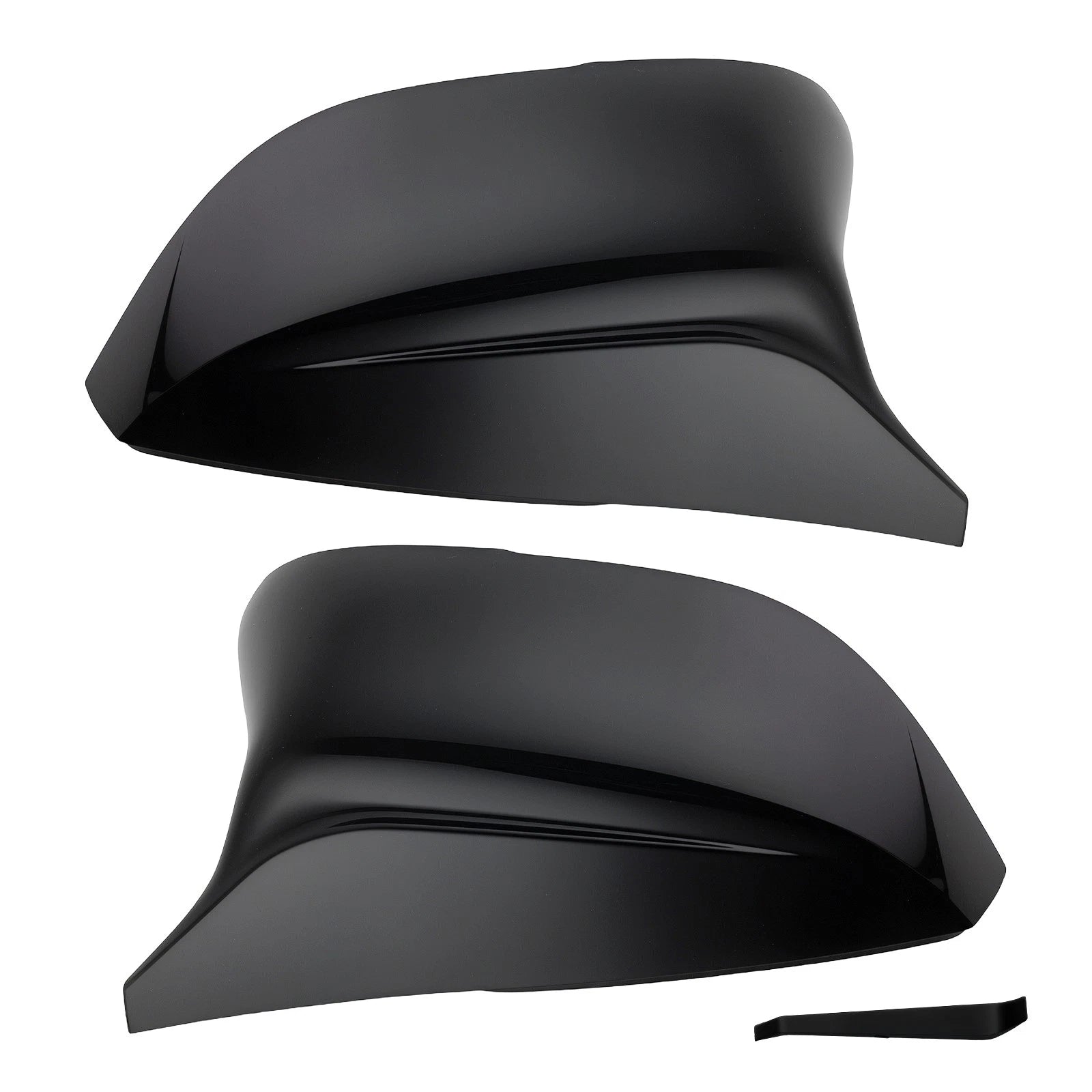 Side Mirror Cover Caps for Infiniti Q50 Q60 Q70 (2014–2022) 963734GA0H ABS