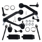 12x Front Control Arm Tie Rod Sway Bar Kit for Dodge Durango Aspen (2004–2009)
