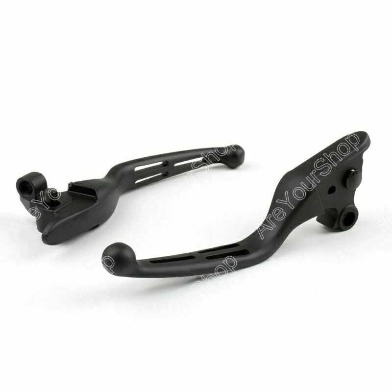 Brake Clutch Levers for Harley Road King FLHR Electra Glide (2008–2013) T9 Black