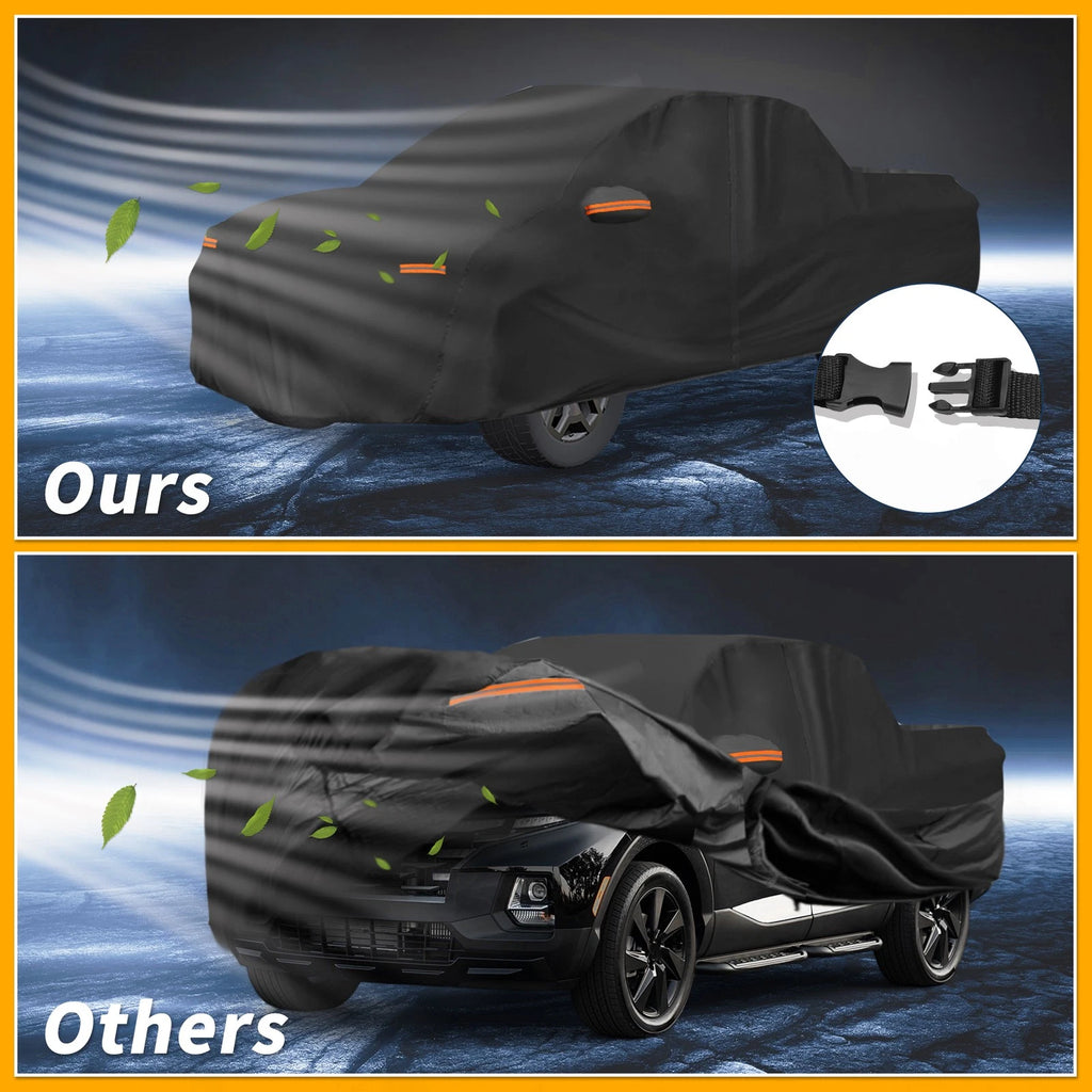 Waterproof All Weather Car Cover for Hyundai Santa Cruz (2022–2023) 190T-PU