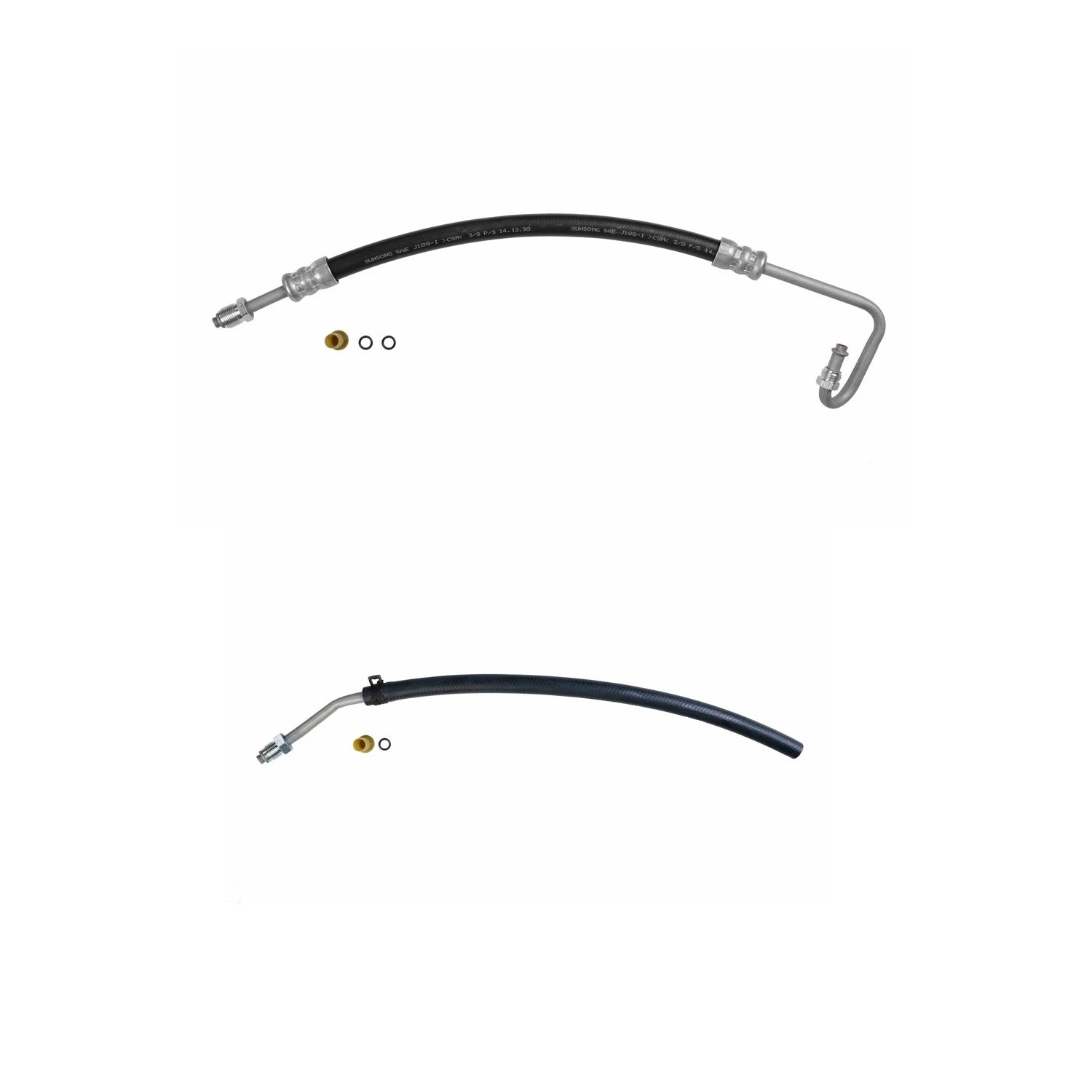 Sunsong Power Steering Hose Kit for Chevrolet Blazer C10 C20 K10 K20 (1973–1987)