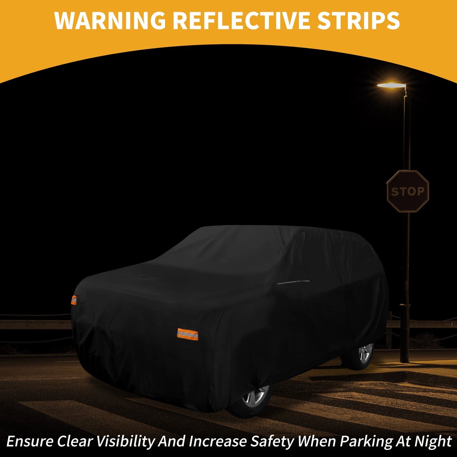 Car Cover Waterproof All Weather for Chevrolet Tahoe (2000–2023) 210D-PU