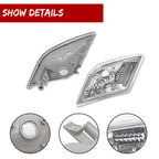 Clear Lens Side Marker Lights for Benz W204 C-Class (2008–2011)