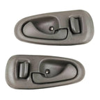 Interior Door Handle Pair LR Fits Mitsubishi L200 Strada K64 Pickup 1996-05 EBDE