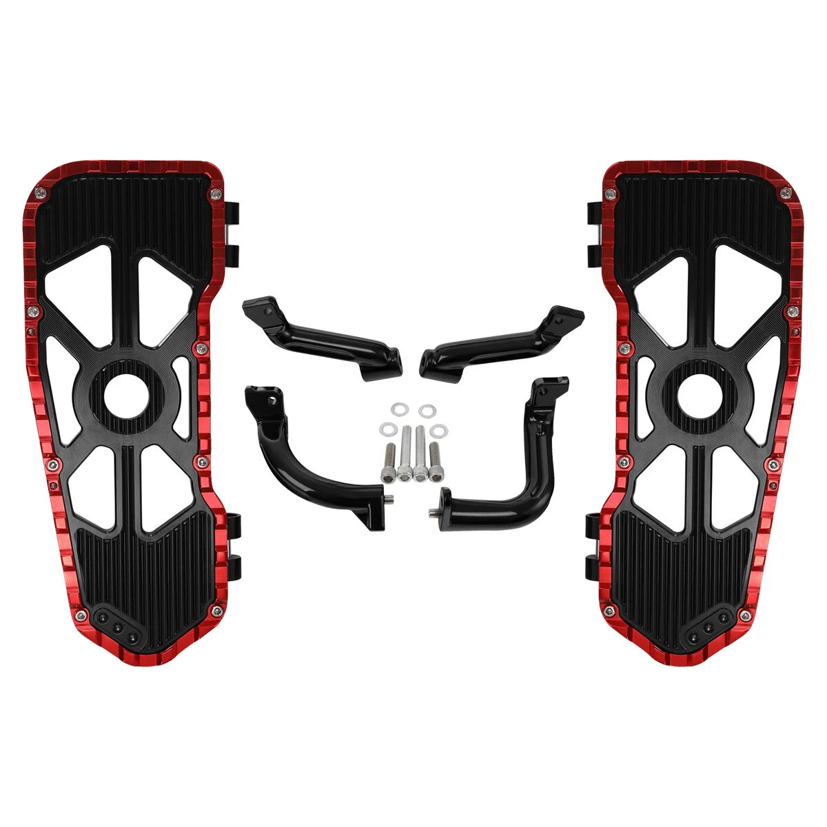 Driver Floorboards Footboards with Bracket for Harley Touring (2017–2024)
