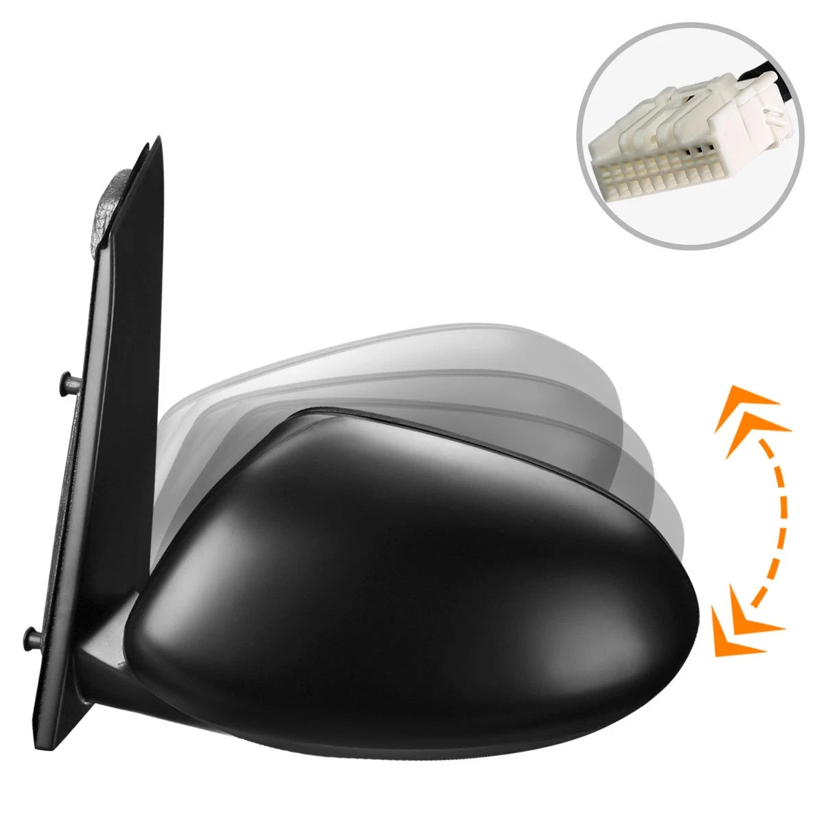 Powered Adjust Side Rear View Door Mirror Left for Honda Odyssey (2014–2017)