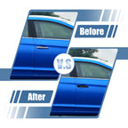 8pcs Exterior Side Door Handle Cover Trim for Hyundai Elantra (2011–2016) Black