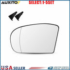 Driver Side Heated Mirror Glass for Mercedes Benz C240 C320 C350 (2002–2007)