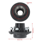 Set of 2 Wheel Hub Kits & Square Spindles for Various Models