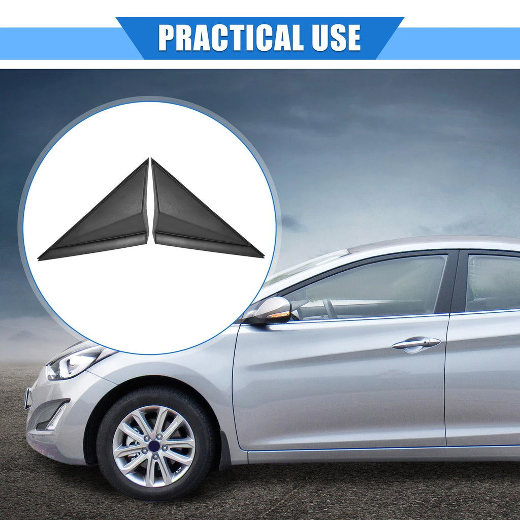 2X Mirror Corner Triangle Fender Cover for Hyundai Elantra (2014–2016)
