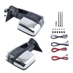 Power Heated Chrome Rear View Mirror for GMC Sierra (2003–2006)