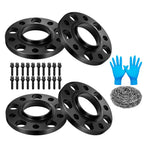 Set of 4 Hubcentric Wheel Spacers 15mm 5x120 12x1.5 for BMW 128i M3 E36 E46 E38 328i