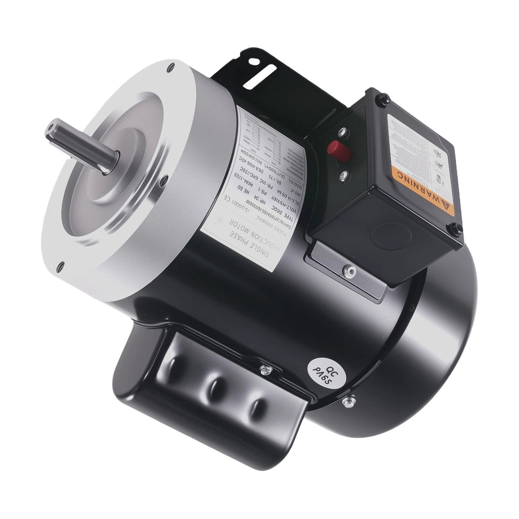 0.75HP Electric Motor 1725RPM 115V/230V 56C ODP (Single Phase)